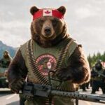 AI-made music video that has become the symbol of Canadians' anger toward US tariffs has porcupines pop tyres, grizzlies inspect trucks, a 10-meter-deep lake and more
