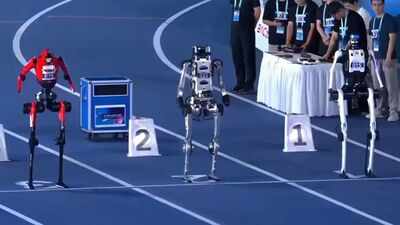 Chinese humanoid robots just beat Usain Bolt’s 100m record and the human high-jump record, are humans already losing to machines?