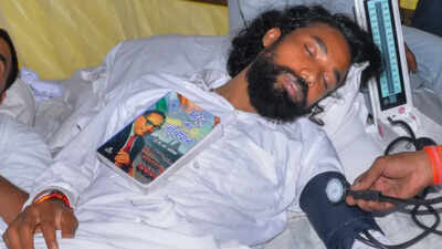 Jharkhand protest: Devendra Mahto, on 9-day fast, hospitalised; aide says injured in lathicharge