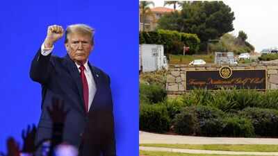 Man arrested with gun, ammunition near Trump's California golf course ahead of fundraiser
