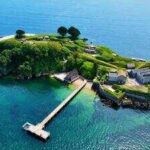 ‘Haunted’ Drake’s Island: Tiny UK island with Grade-II listed house, 6.4-acre site, mysterious underground tunnels and 43-bed hotel plan goes on sale for offers above £2 million