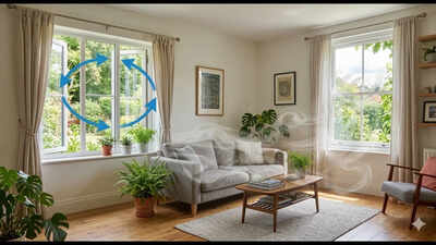 How to improve airflow in a room without installing anything |
