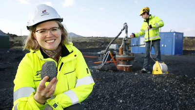Scientists in Iceland are turning carbon dioxide into stone by injecting it into volcanic rock, and it could redefine the fight against climate change