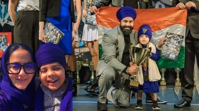 “I carried diapers and food for him while he trained in cold”: At 5, Fateh Singh Gill is a world martial arts champion, his mother shares the journey; why supporting a child’s natural talent is important
