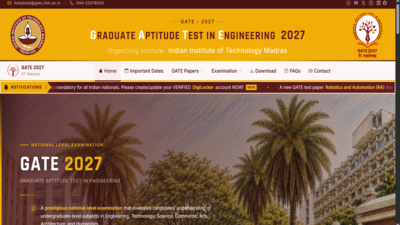 GATE 2027 registration begins tomorrow: Check key dates, list of required documents and steps to apply