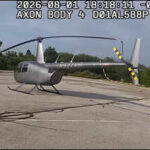 A 69-year-old Wisconsin pilot landed his helicopter in a Cabela’s parking lot for a shopping trip; deputies checked the flight and issued no citation