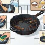 How to clean a burnt iron pan: 5 methods that actually work |