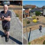 ‘I cannot walk, I use two crutches’: 85-year-old Rochford man ‘close to a breakdown’ after council orders removal of £2,200 driveway built on grass verge