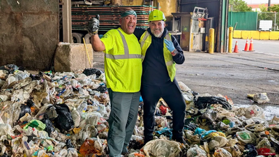 She accidentally threw away two rings while cleaning her New York home, including a 100-year-old family heirloom; her husband dug through 20,000 pounds of trash to find them