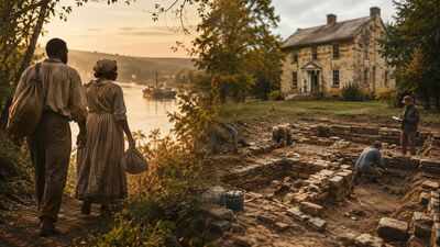 In 1831, Thornton and Lucie Blackburn escaped slavery in Kentucky and fled to Canada; 154 years later, archaeologists uncovered their lost home