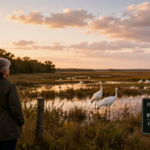In 1999, a Texas couple bought 828 acres and discovered endangered whooping cranes, then protected 817 acres for the birds