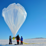 In 2013, Nasa sent 20 giant balloons drifting over Antarctica to track particles falling from space and uncover what happened when they reached Earth