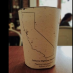 In 2015, this ordinary coffee cup hid seeds inside its paper; after the last sip, you could plant it instead of throwing it away