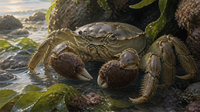 Chinese Mitten Crab: In the 1990s, one Chinese mitten crab was found in San Francisco Bay; decades later, the invasion had spread across the West Coast