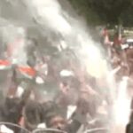 Watch: Jharkhand protesters echo Bihar, dance as police turn water cannons on them