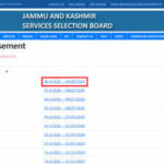 JKSSB recruitment 2026 notification released for 518 posts; applications begin from September 10
