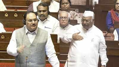 'You treat me as untouchable': Kharge raises Haldwani 'suddhikaran' row in RS; BJP, Congress spar