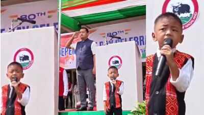 Anand Mahindra says, “How could this state not be on top of the travel bucket list?” as 5-year-old Yato Wangnao stuns the world with his National Anthem |