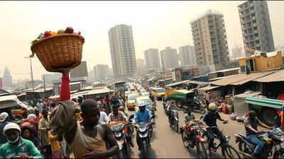 <b>Kinshasa is growing faster than almost any city in Africa, but its population boom is not making people richer</b>