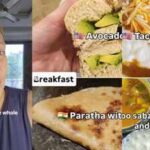 An American’s ‘What I Eat in America vs India’ food comparison is a love letter to Indian cuisine