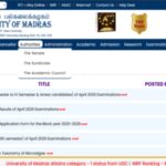 Madras University result 2026 declared for UG 1st to 4th semesters at unom.ac.in: Direct link to download scorecards