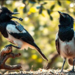 Scientists fitted Australian magpies with GPS trackers, but the birds quickly learned to remove them for each other