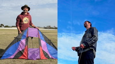 Meet Angus Johnstone, the Australian teacher who kept a kite in the air for more than 26 hours to raise money for Myanmar