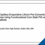 Meet John Liu, the student who used corn stalks and wheat straw to recover lithium from dilute water