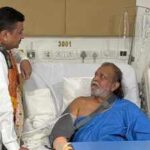 Mithun Chakraborty hospitalised, undergoes minor surgery in Kolkata, West Bengal CM Suvendu Adhikari drops health update on the actor after visiting him - PICS inside
