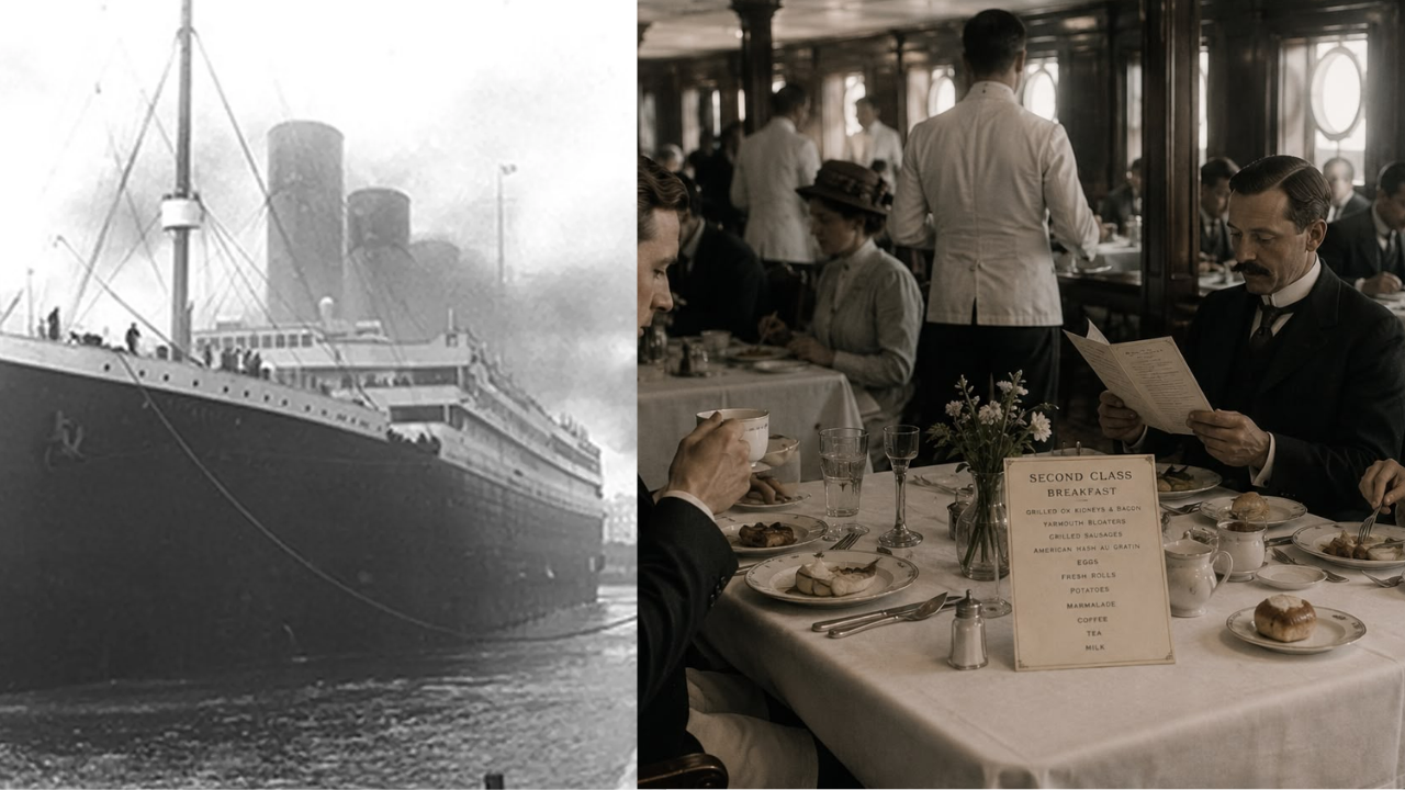What did Titanic passengers eat? Inside the ship’s famous menus