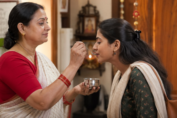 Why Indians have eaten curd and sugar before important occasions for generations