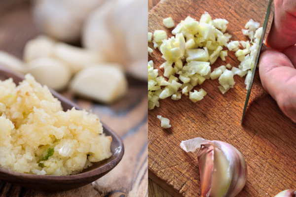Should garlic be crushed or chopped? Science says it matters