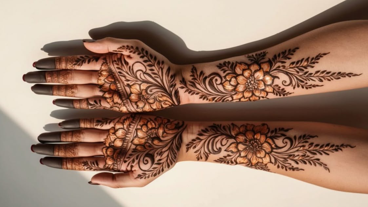 10 best mehendi designs for Hariyali Teej 2026