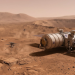 Nasa’s 2028 Mars mission will send a spacecraft with a nuclear reactor toward Mars and release three small helicopters to explore the planet