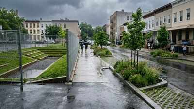 New York’s $95 million flood plan will turn parks, schoolyards and streets into hidden stormwater storage, an underground defence against extreme rainfall