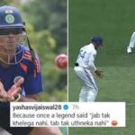 'Neeche baith ke rah': Yashasvi Jaiswal recalls Rohit Sharma's stump-mic scolding in Instagram post
