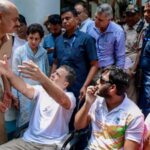 Rahul Gandhi dharna: Police register FIR on protester's pellet injury complaint, says report