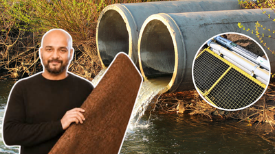This Gurugram founder collects the hair salons throw away and turns it into water-cleaning mats that trap oil and pollutants from dirty drains; here’s how the unusual idea works