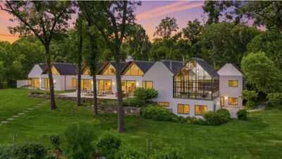 Inside Rob Zombie’s former $6.5 million Origami House with glass walls, waterfalls and a koi sanctuary
