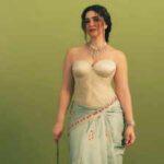 Sara Tendulkar gives the saree a bold twist in ivory corset and pastel green Banarasi drape