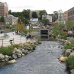 In 2012, Yonkers tore up a downtown parking lot to uncover a river buried for decades; within six months it had created 14,000 sq ft of aquatic habitat