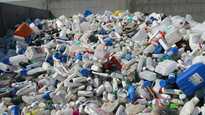 Scotland recycles 72,000 contaminated single-use plastic bottles in a world-first move as new technology targets Petri dishes and pipette tips