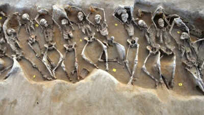 Nearly 80 men found shackled in an ancient Athens mass grave were locals, not outsiders