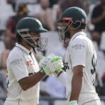 Babar Azam returns to ICC Test top 10, Shan Masood returns to training ahead of England series