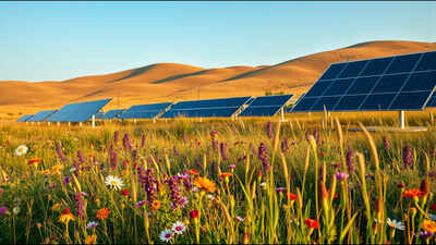 A Connecticut cemetery leased unused land for 7,000 solar panels, but the ground beneath them could become habitat for bees and pollinators