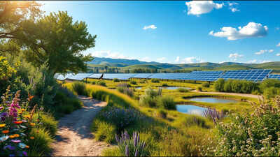 A UK solar farm began generating electricity in 2013; 12 years later its biodiversity had risen 41 per cent