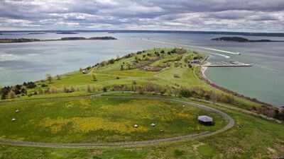 In the 1990s, Boston sent nearly a quarter of the Big Dig's 16 million cubic yards of soil to a burning former dump island and helped turn it into a park