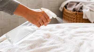 White Vinegar Laundry Hack: Spraying white vinegar on towels once a month: Why people recommend this laundry hack