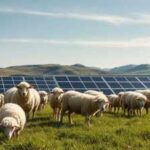 Texas turned 68,000 acres of solar farms into grazing ground for sheep; revealing how solar land could become a new resource for American farmers