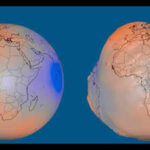 What is the Geoid: NASA's map of the impact of gravity on the Earth that shows the blue planet as a lumpy potato